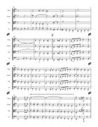 Beer Barrel Polka (roll Out The Barrel) String Quartet scores gallery preview page 6