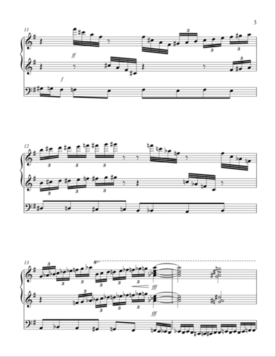 Organ Etude No.3, 