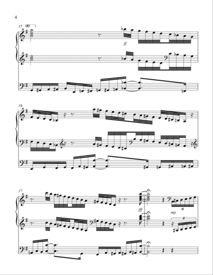 Organ Etude No.3, 