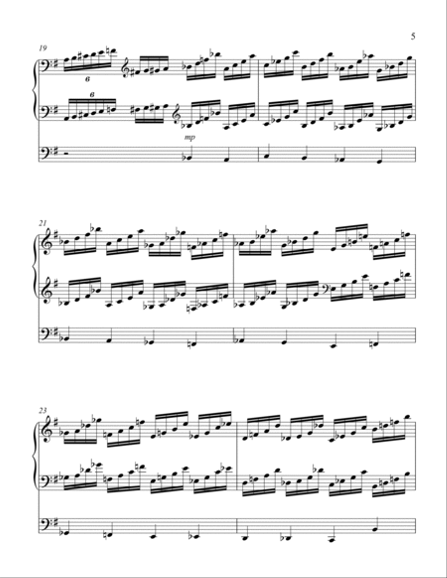 Organ Etude No.3, 