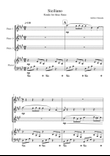 'Siciliano' for three flutes & piano