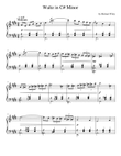 Waltz in C# Minor