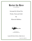 Hector the Hero for Classical String Trio (Violin, Viola, and Cello)