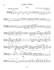 Color of Fire : cello part