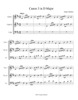 Canon 3 in D Major