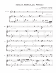 Stricken, Smitten and Afflicted (piano and French horn)
