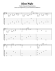 Silent Night (For Fingerstyle Guitar Tuned Open G - DGDGBD)