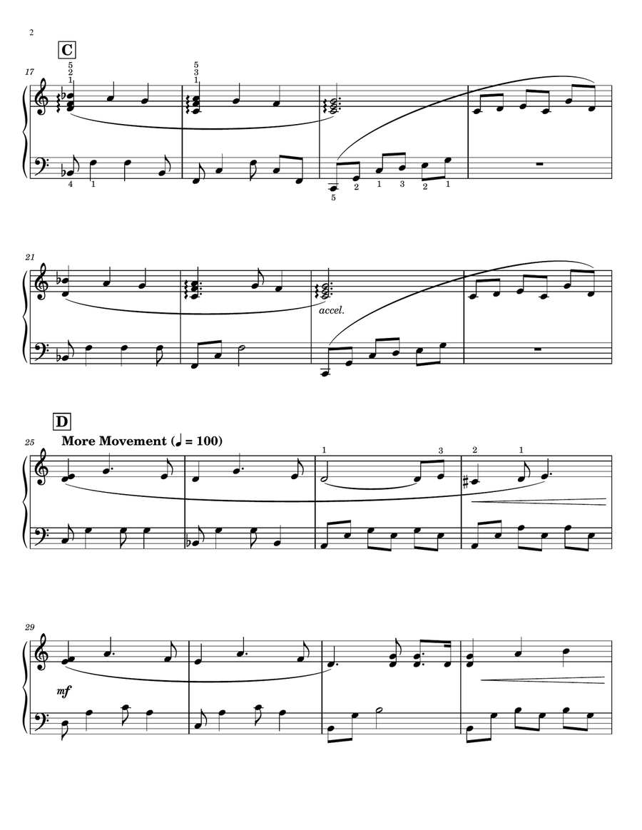 Broken for You (In Remembrance of Me) Piano Solo scores gallery preview page 3