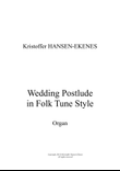 Wedding Postlude in Folk Tune Style (organ, Kristoffer Hansen-Ekenes)