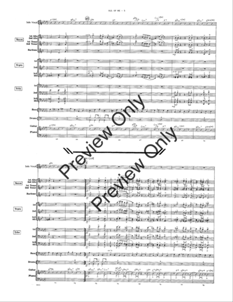 All Of Me All Of Me Big Band scores gallery preview page 7