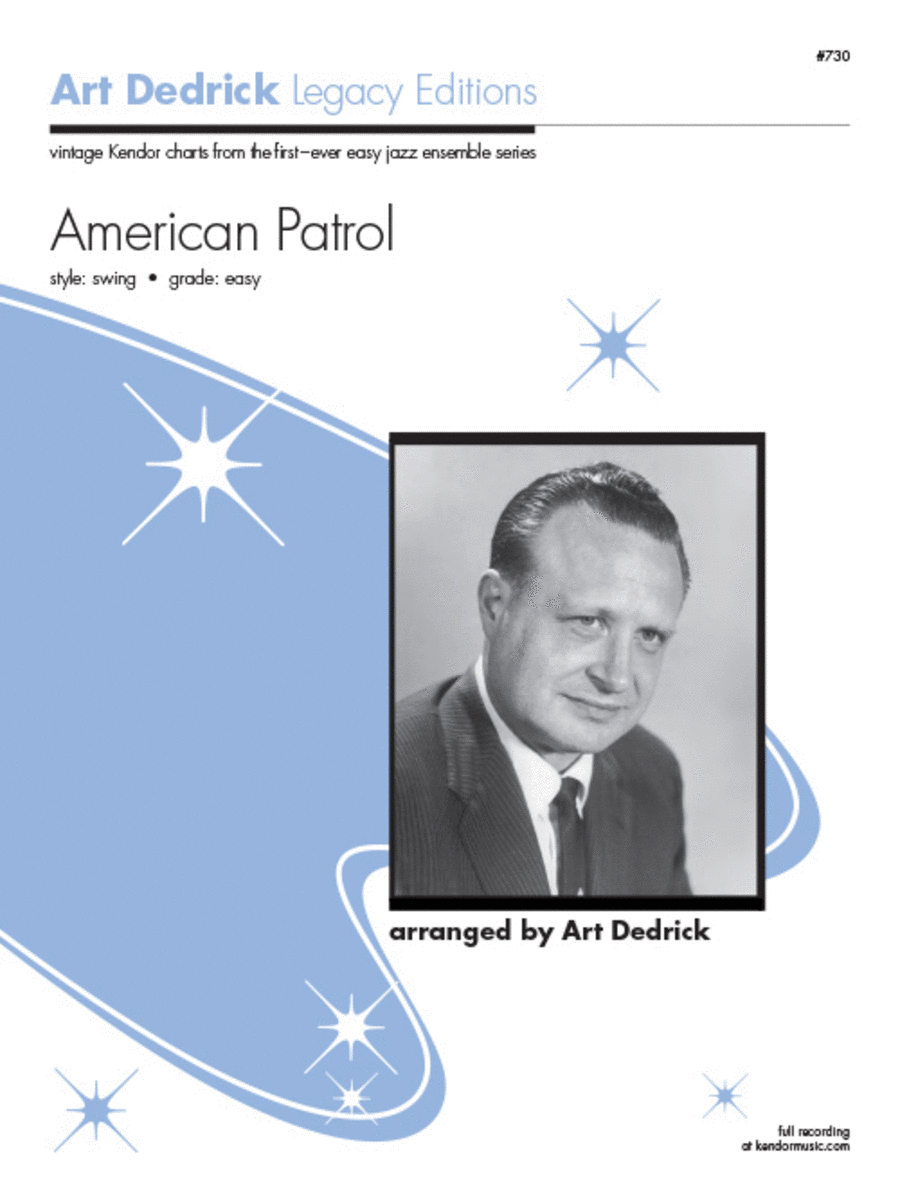 American Patrol Jazz Ensemble scores gallery preview page 1