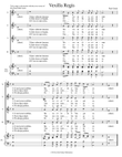 Vexilla Regis (Chant / SATB)