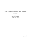 For God so Loved the World