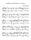 Love By Chance Ost. Wish This Love - Dew Arunpong Piano Arrangement by Pianiss