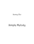 Simple Melody_Easy Piano Solo Piece