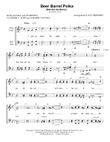 Beer Barrel Polka (roll Out The Barrel)