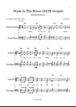 Wade in The Water (SATB Gospel)