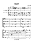 Courante (Sax Quartet)