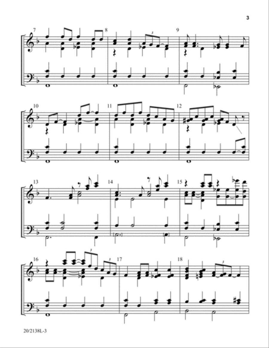 Rise Up, Shepherd, and Follow 5-Octaves scores gallery preview page 3