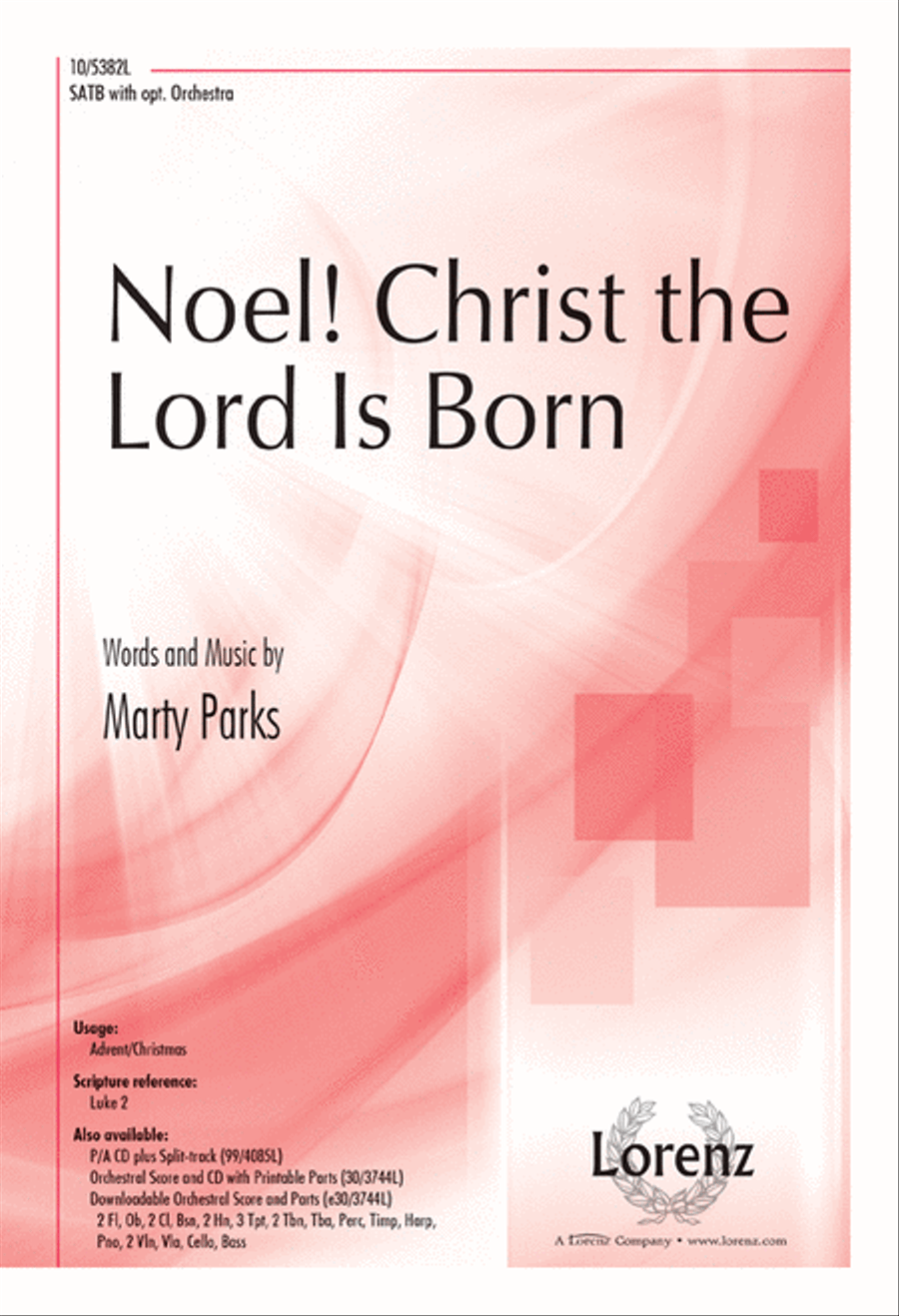 Noel! Christ the Lord Is Born 4-Part scores gallery preview page 1
