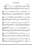Cancioncilla for two guitars
