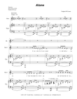 Alone (2-part choir) mini preview