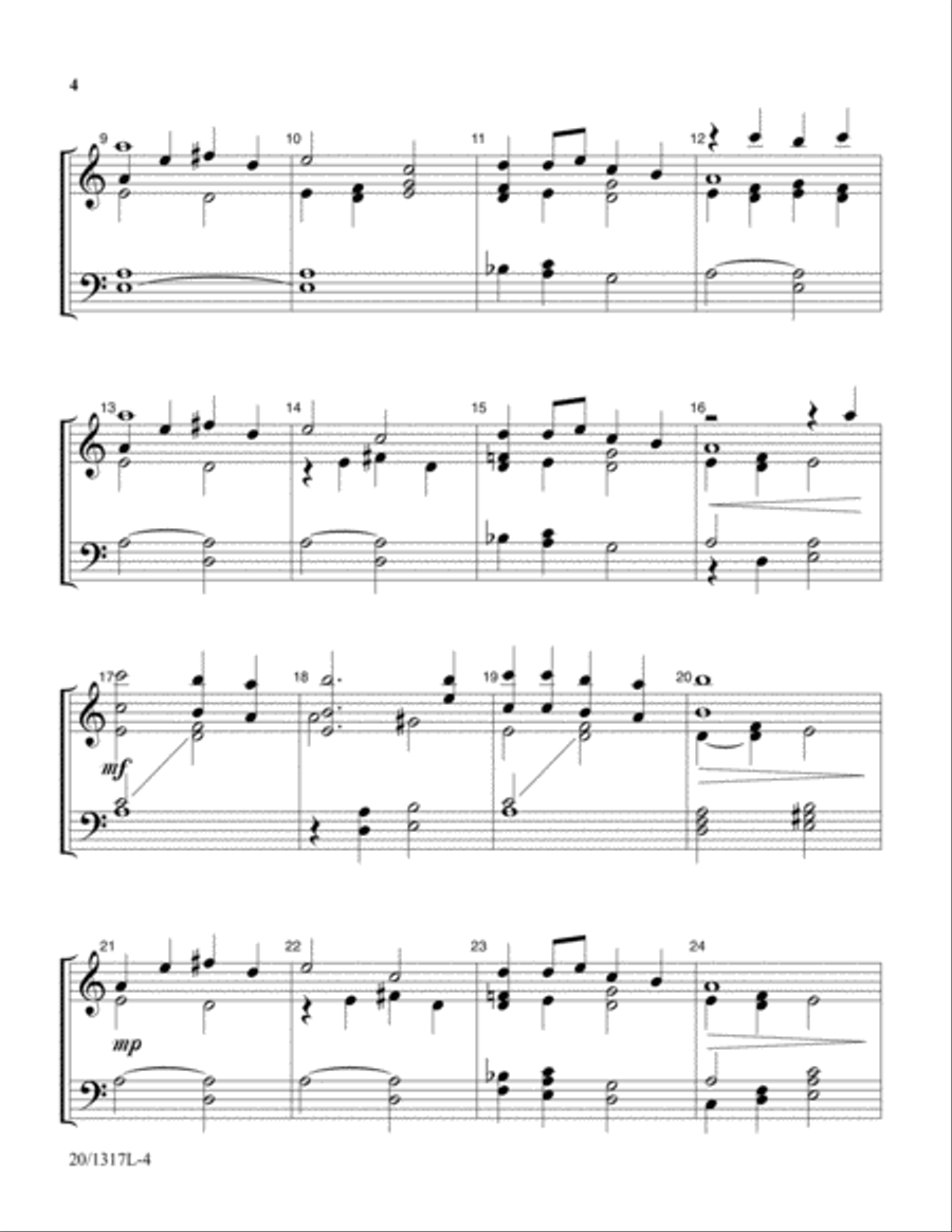 Now the Green Blade Riseth (Digital Download) 3-Octaves scores gallery preview page 4