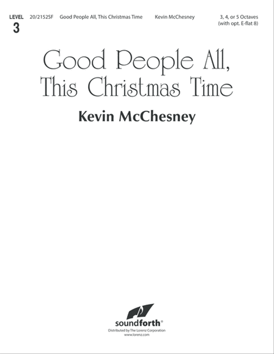 Good People All, This Christmas Time (Digital Download) 5-Octaves scores gallery preview page 1