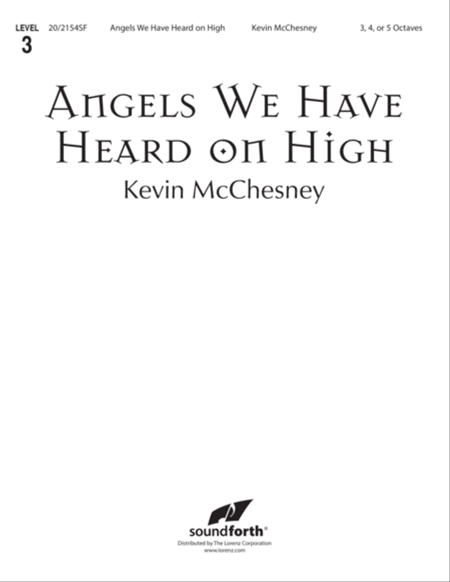 Angels We Have Heard on High (Digital Download) 5-Octaves scores gallery preview page 1