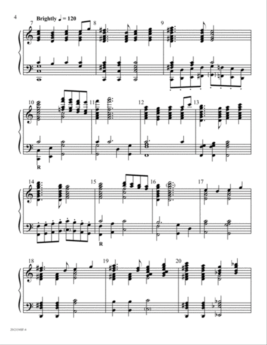 Angels We Have Heard on High (Digital Download) 5-Octaves scores gallery preview page 4