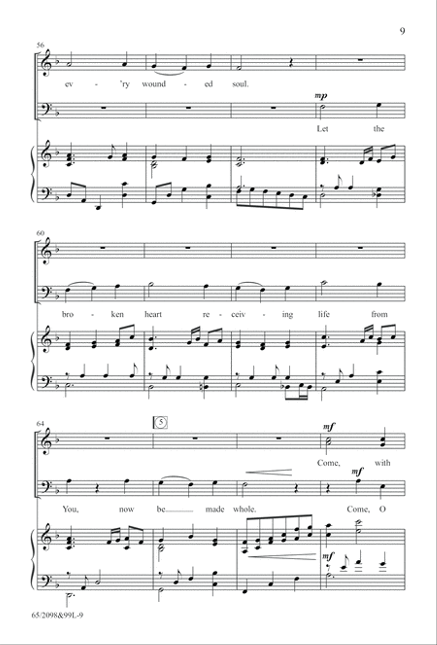 A Child, A King (Digital Download) 4-Part scores gallery preview page 9