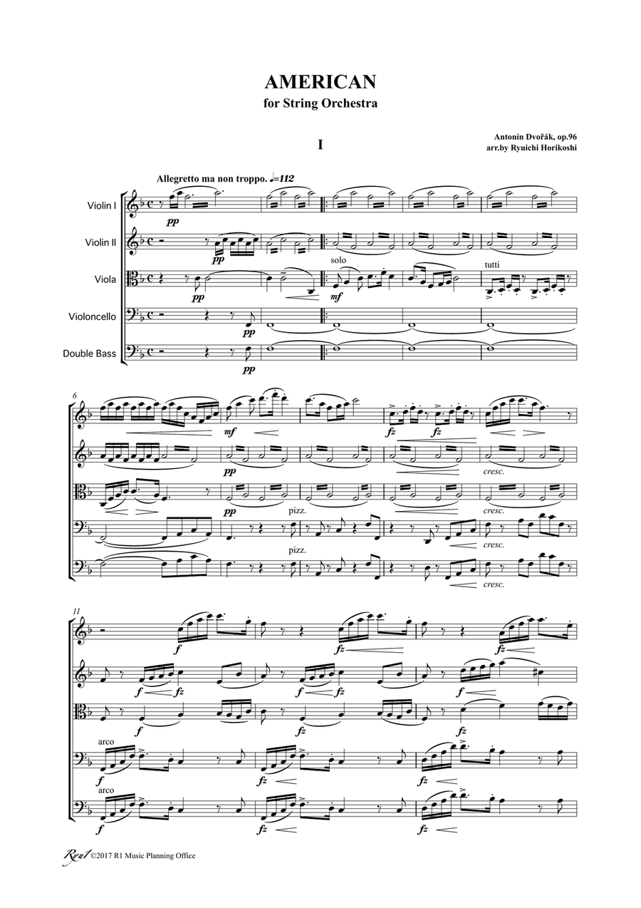AMERICAN AMERICAN Small Ensemble scores gallery preview page 3