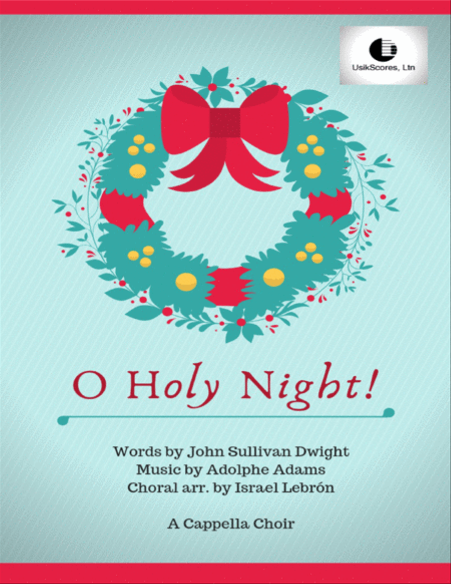 O Holy Night Choir scores gallery preview page 1
