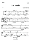 AVE MARIA - PIANO part