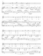 BRAHMS: Wie Melodien zieht es mir, Op. 105 no. 1 (transposed to C major) Piano, Vocal scores gallery preview page 3