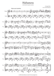 Habanera from Carmen for string duet (violin and viola)