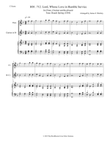 Hymn Setting 2019 Beach Spring: Lord, Whose Love in Humble Service