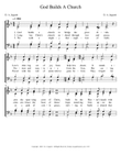 God Builds a Church (hymn)