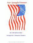 Star Spangled Banner, SAB Chorus, or Vocal Trio