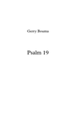 Psalm 19