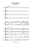 Panis Angelicus (SSAA, Piano and Strings) by Cesar Franck