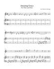 Amazing Grace (Flute and Piano)