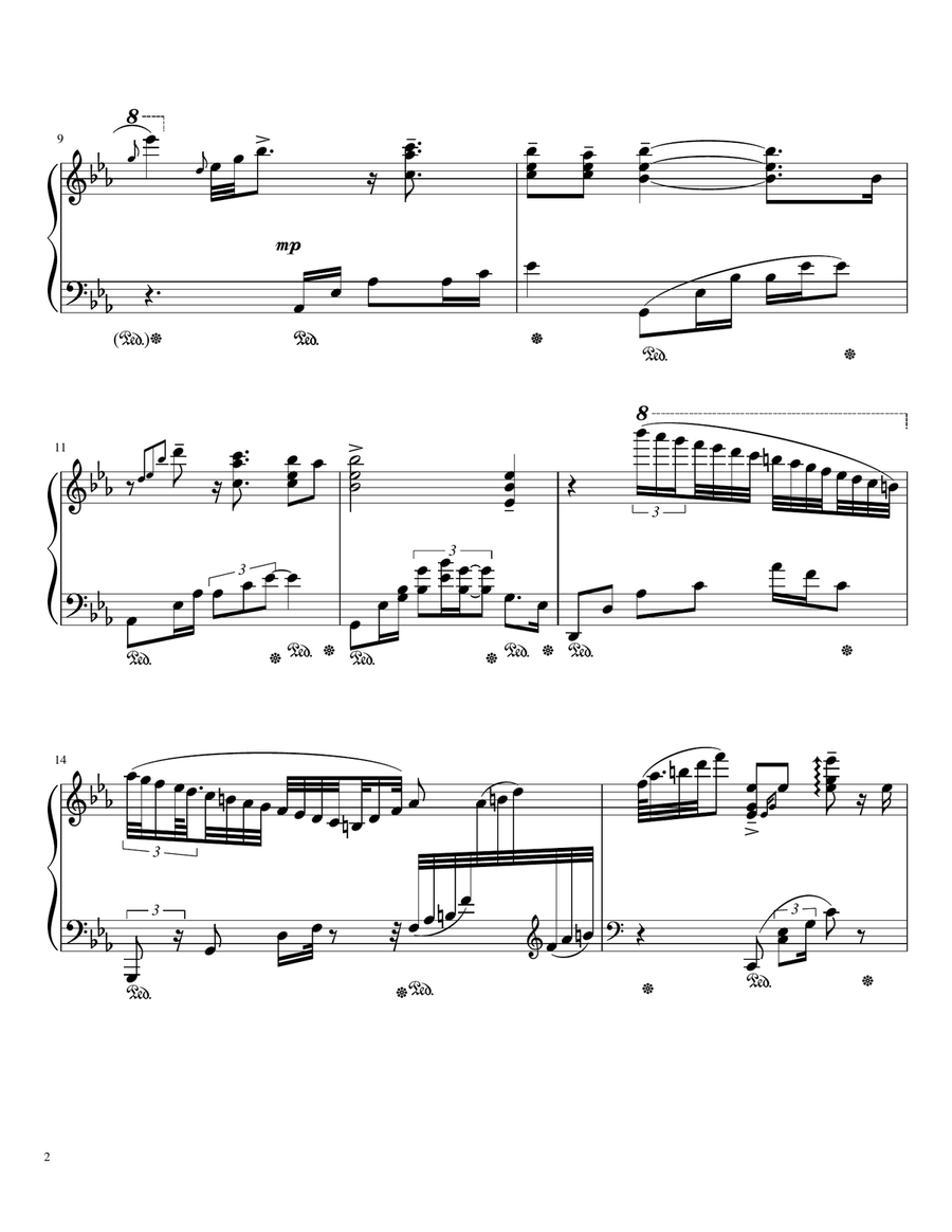 Moon River Moon River Piano Solo scores gallery preview page 2