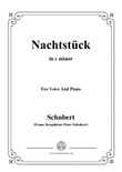 Schubert-Nachtstück,Op.36 No.2,in c minor,for Voice&Piano mini preview