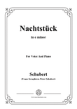 Schubert-Nachtstück,Op.36 No.2,in e minor,for Voice&Piano mini preview