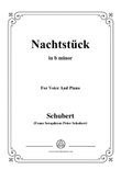 Schubert-Nachtstück,Op.36 No.2,in b minor,for Voice&Piano mini preview