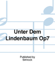 Unter Dem Lindenbaum Op7