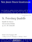 St. Petersburg Quadrille Op. 255 RV 255bisA/BC