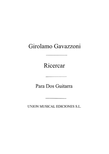Ricercar