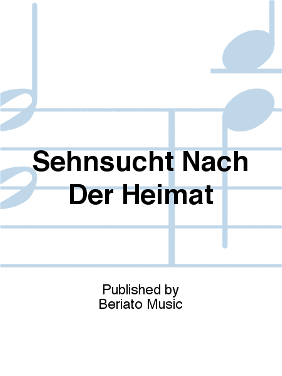 Sehnsucht Nach Der Heimat Choir scores gallery preview page 1